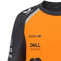 T-shirt pour jeune McLaren F1 Team 2025 Replica Set Up Orange/Anthracite Lando Norris