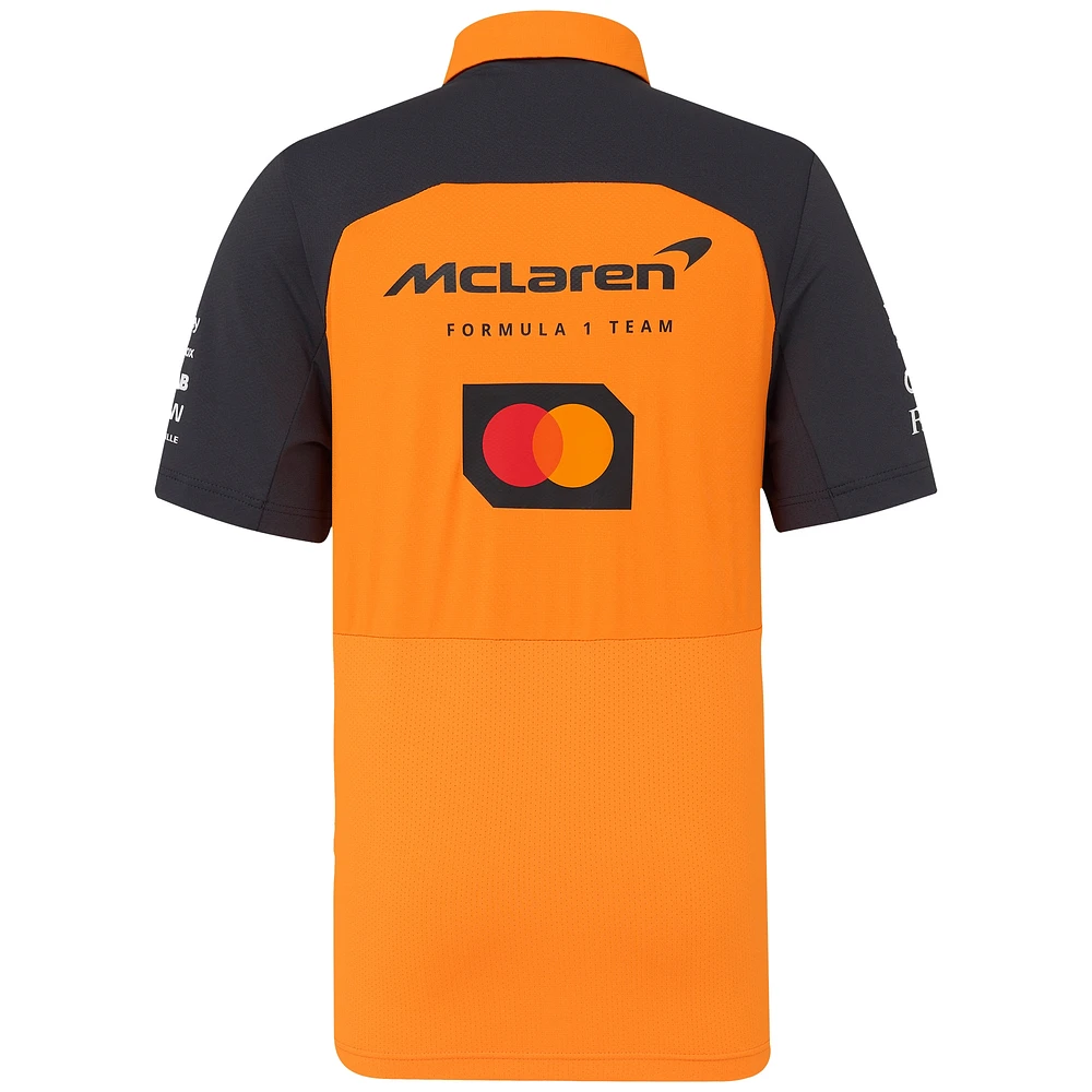 Youth McLaren  Orange/Anthracite F1 Team 2025 Replica Polo