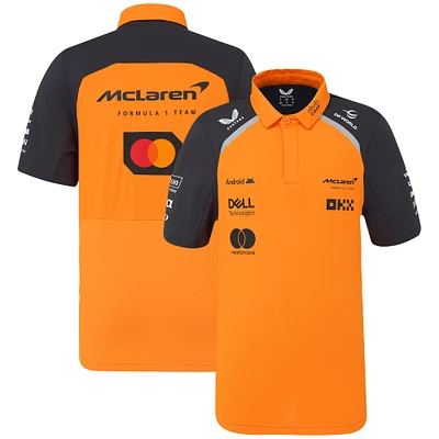 Youth McLaren  Orange/Anthracite F1 Team 2025 Replica Polo