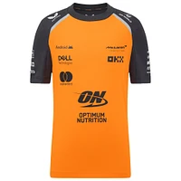 T-shirt pour jeunes McLaren F1 Team 2025 Replica Set Up Orange/Anthracite