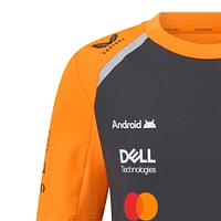 Youth McLaren Oscar Piastri Anthracite/Orange F1 Team 2025 Replica Driver Set Up T-Shirt