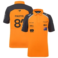 Polo pilote réplique McLaren F1 Team 2025 orange/anthracite Oscar Piastri pour jeune