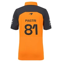 Polo pilote réplique McLaren F1 Team 2025 orange/anthracite Oscar Piastri pour jeune