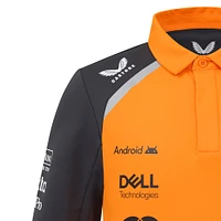 Polo pilote réplique McLaren F1 Team 2025 orange/anthracite Oscar Piastri pour jeune