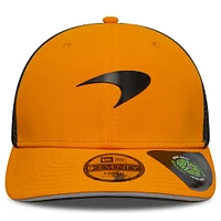 Youth New Era  Orange/Black McLaren F1 Team 9SEVENTY Stretch-Snap Trucker Hat