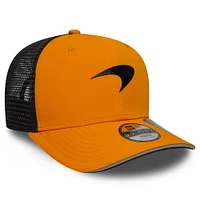 Youth New Era  Orange/Black McLaren F1 Team 9SEVENTY Stretch-Snap Trucker Hat