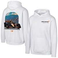 Sweat à capuche rétro McLaren F1 Team blanc pour jeune