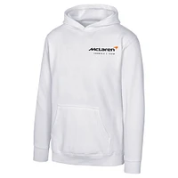 Sweat à capuche rétro McLaren F1 Team blanc pour jeune