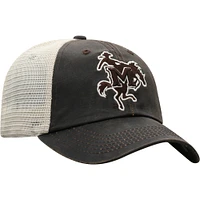 Top of the World Brown McNeese State Cowboys Scat Mesh Trucker Snapback Hat pour hommes