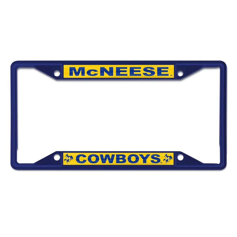 WinCraft McNeese State Cowboys Chrome Color License Plate Frame