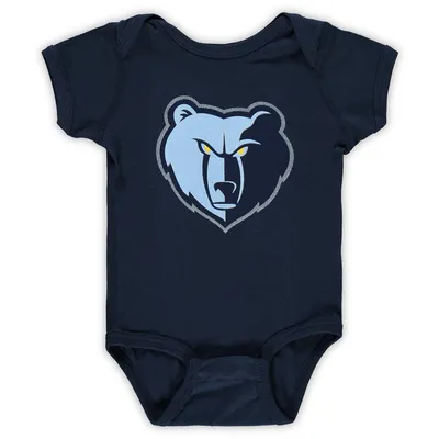 Memphis Grizzlies Infant Primary Team Logo Bodysuit - Navy