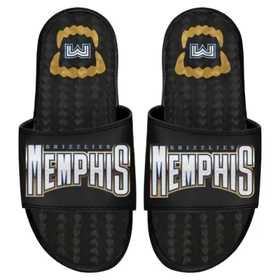 Memphis Grizzlies ISlide 2022/23 City Edition Gel Slide Sandals - Black
