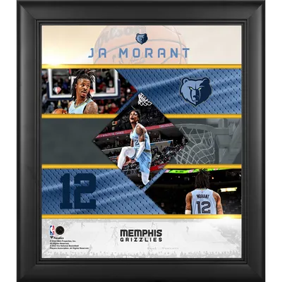 Ja Morant Memphis Grizzlies Fanatics Authentic Framed 15" x 17" Stitched Stars Collage