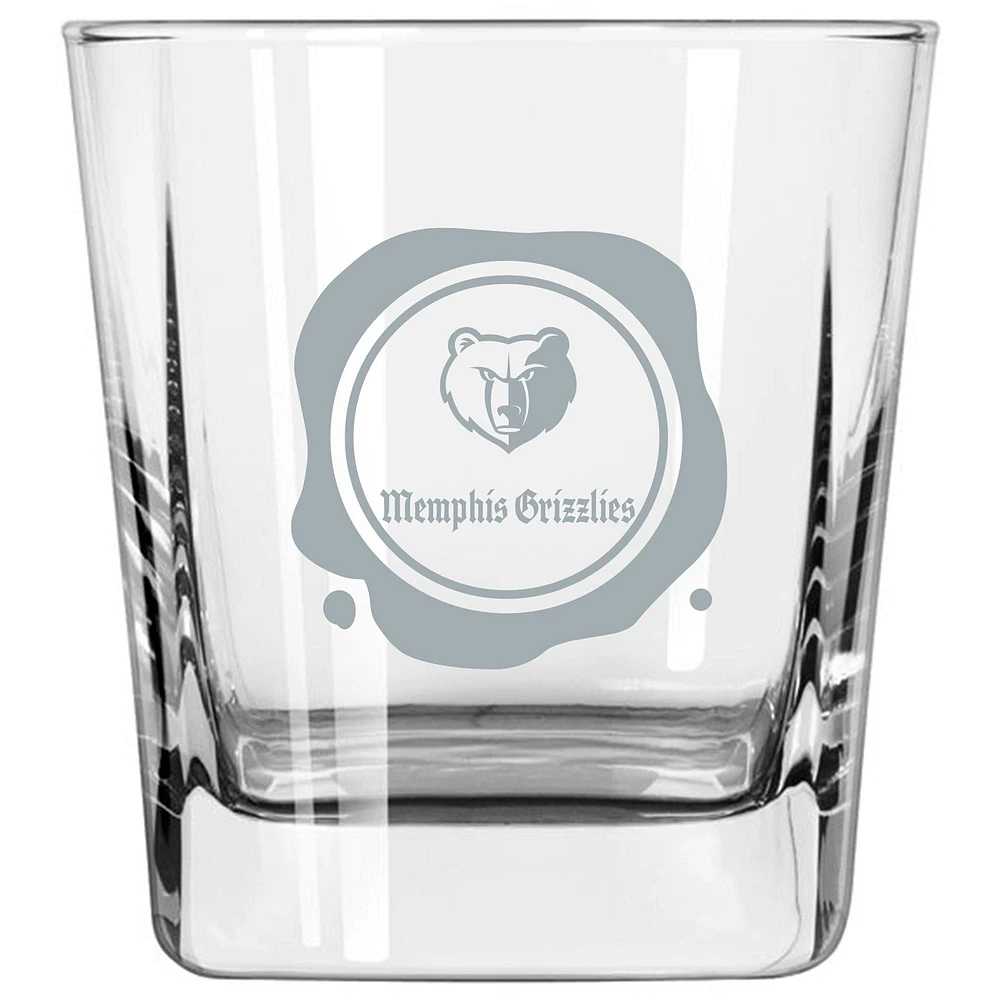 Memphis Grizzlies 14 oz. Tampon Frost Verre Old Fashioned