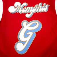 Veste zippée en laine pour homme Pro Standard rouge/blanc Memphis Grizzlies 2024/25 City Edition Varsity