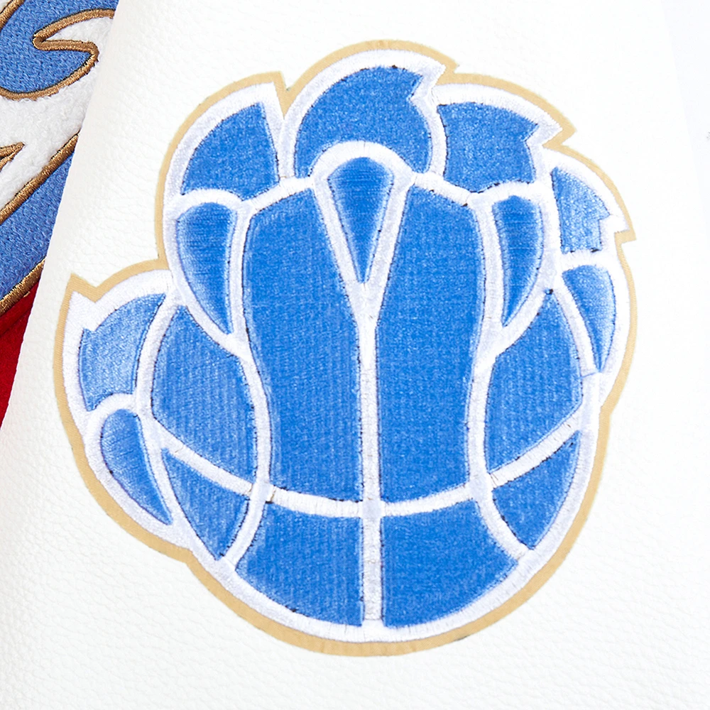 Veste zippée en laine pour homme Pro Standard rouge/blanc Memphis Grizzlies 2024/25 City Edition Varsity