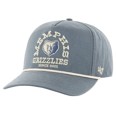 Casquette réglable '47 bleue Memphis Grizzlies Canyon Ranchero Hitch pour hommes