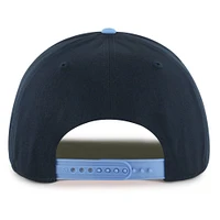 Men's '47 Navy/Light Blue Memphis Grizzlies Dropshadow Rope Hitch Adjustable Hat