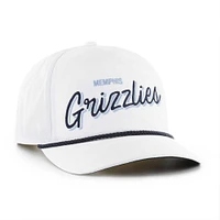 Men's '47 White Memphis Grizzlies Fairway Hitch brrr Adjustable Hat