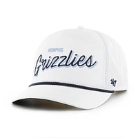 Men's '47 White Memphis Grizzlies Fairway Hitch brrr Adjustable Hat