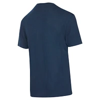 Ensemble de nuit pour homme avec t-shirt et pantalon en flanelle Memphis Grizzlies Vector bleu marine/gris Concepts Sport