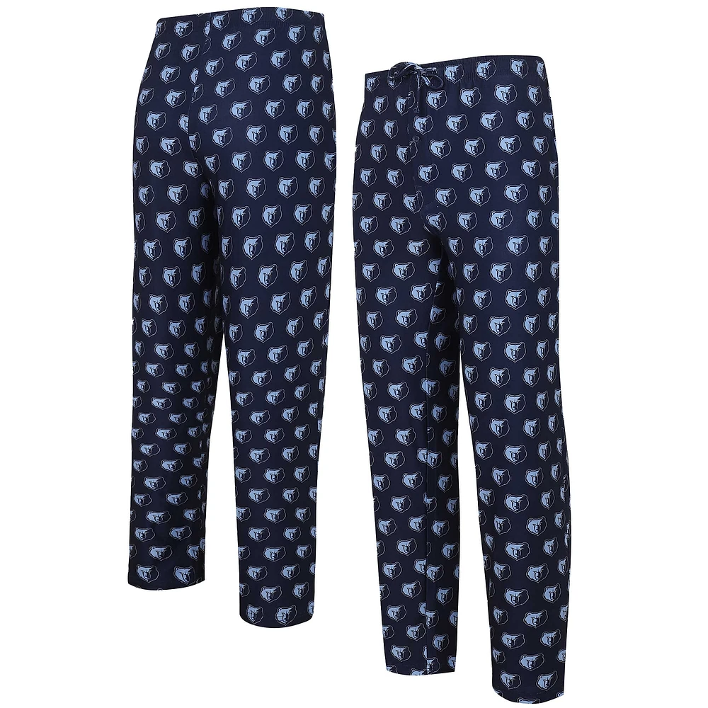 Pantalon Concepts Sport bleu marine Memphis Grizzlies Gauge pour hommes