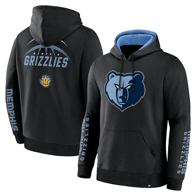Men's Fanatics Black Memphis Grizzlies Legacy Guard Pullover Hoodie