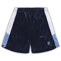 Memphis Grizzlies Fanatics Branded Big & Tall Champion Rush Practice Shorts - Navy