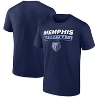 Men's Fanatics  Navy Memphis Grizzlies Location Just Net T-Shirt