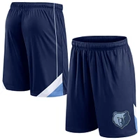 Short Slice Fanatics bleu marine Memphis Grizzlies pour hommes