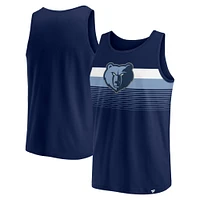 Men's Fanatics Navy Memphis Grizzlies Wild Game Tank Top