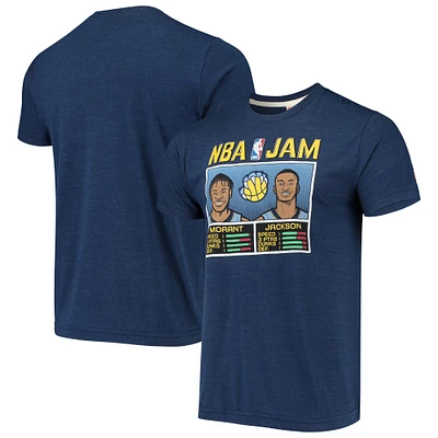 Men's Ja Morant & Jaren Jackson Jr. Navy Memphis Grizzlies NBA Jam T-Shirt