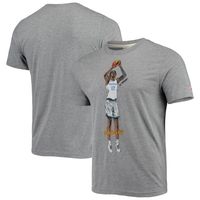 Men's Ja Morant Gray Memphis Grizzlies Player Graphic Tri-Blend T-Shirt