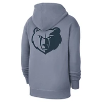 Sweat à capuche Jordan Brand gris Memphis Grizzlies Courtside Statement Edition pour homme