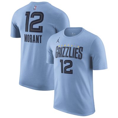 Jordan Men’s Memphis Grizzlies Ja Morant 12 Statement Swingman Dri-FIT  Jersey