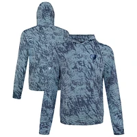Men's Levelwear Blue Memphis Grizzlies Platform Pullover Hoodie