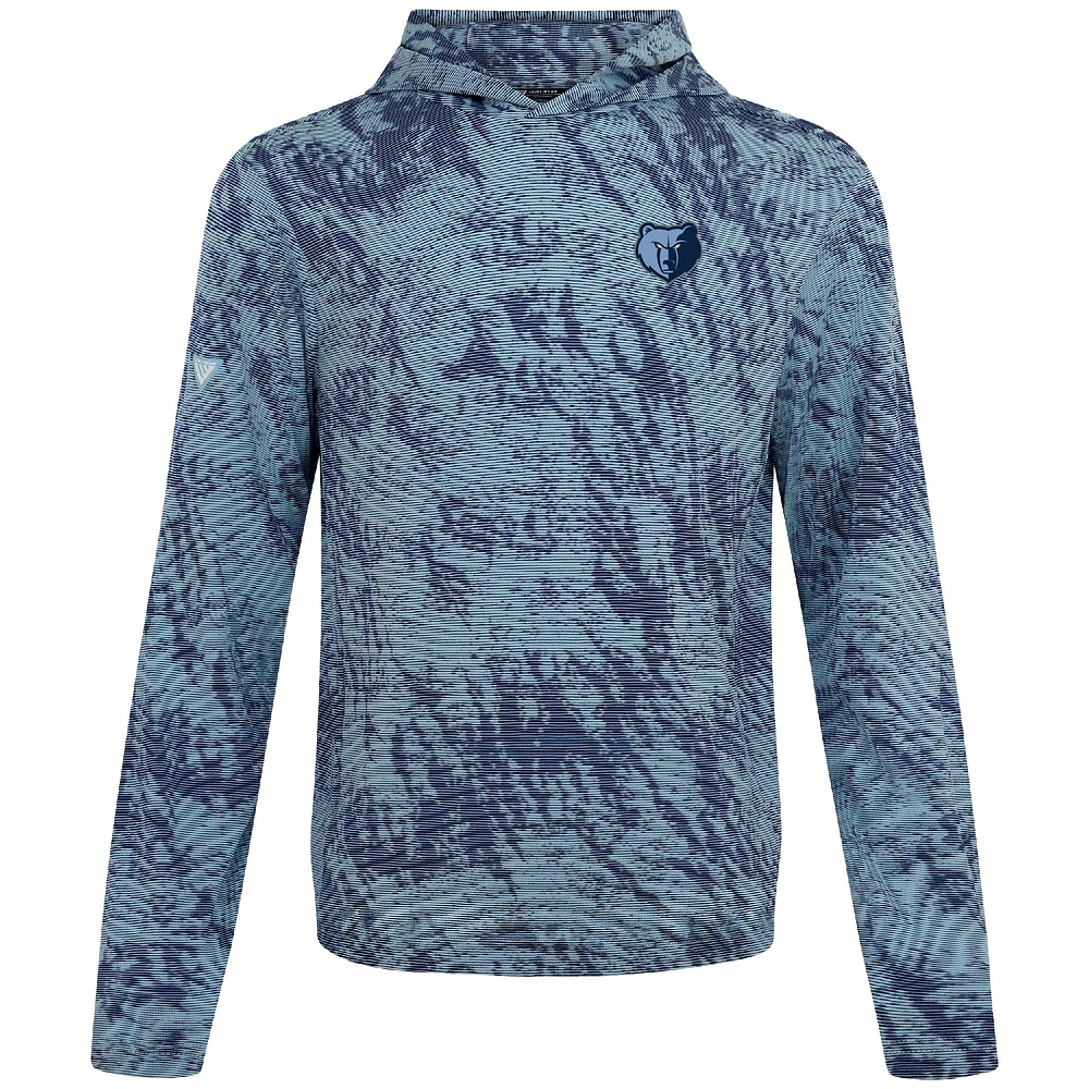 Men's Levelwear Blue Memphis Grizzlies Platform Pullover Hoodie