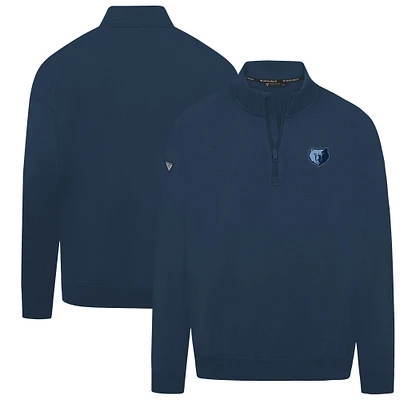 Men's Levelwear Navy Memphis Grizzlies Murray Quarter-Zip Pullover