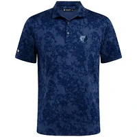 Men's Levelwear Navy Memphis Grizzlies Whisper Polo