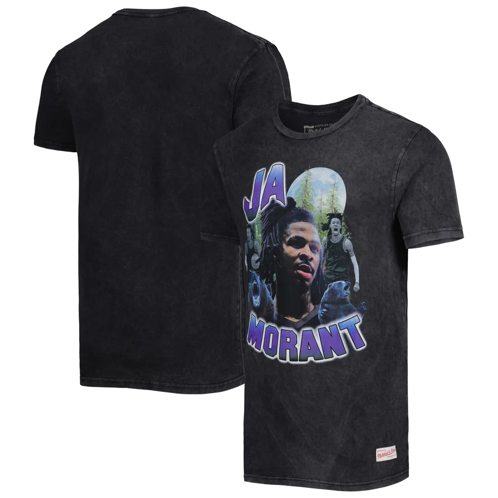 T-shirt pour homme Mitchell & Ness Noir Ja Morant Memphis Grizzlies 2023 NBA All-Star Game Concert