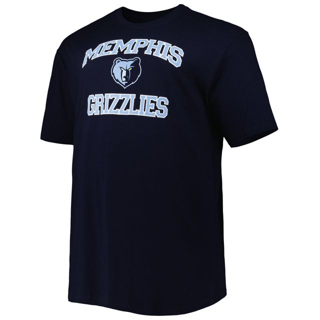 T-shirt homme bleu marine Memphis Grizzlies Big & Tall Heart Soul