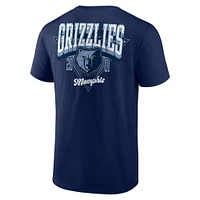 Men's Navy Memphis Grizzlies Never Over T-Shirt