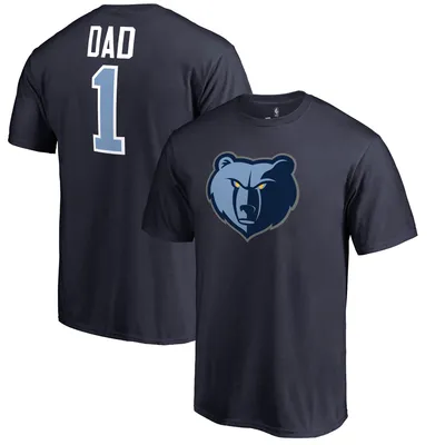 Memphis Grizzlies #1 Dad T-Shirt - Navy