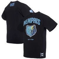 T-shirt noir de qualité supérieure pour homme NBA x Two Hype Memphis Grizzlies Collection Culture & Hoops