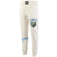 Men's NBA x Two Hype  Cream Memphis Grizzlies Culture & Hoops Collection Premium Jogger Pants