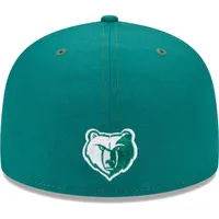 Men's New Era Augusta Green Memphis Grizzlies Script 59FIFTY Fitted Hat