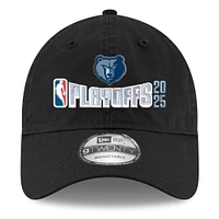 Men's New Era  Black Memphis Grizzlies 2025 NBA Playoffs 9TWENTY Adjustable Hat