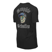 Men's New Era Black Memphis Grizzlies Sugar Skulls T-Shirt