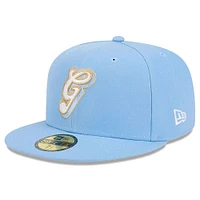 Casquette ajustée New Era Memphis Grizzlies 2024/25 City Edition Alternate 59FIFTY bleue pour homme