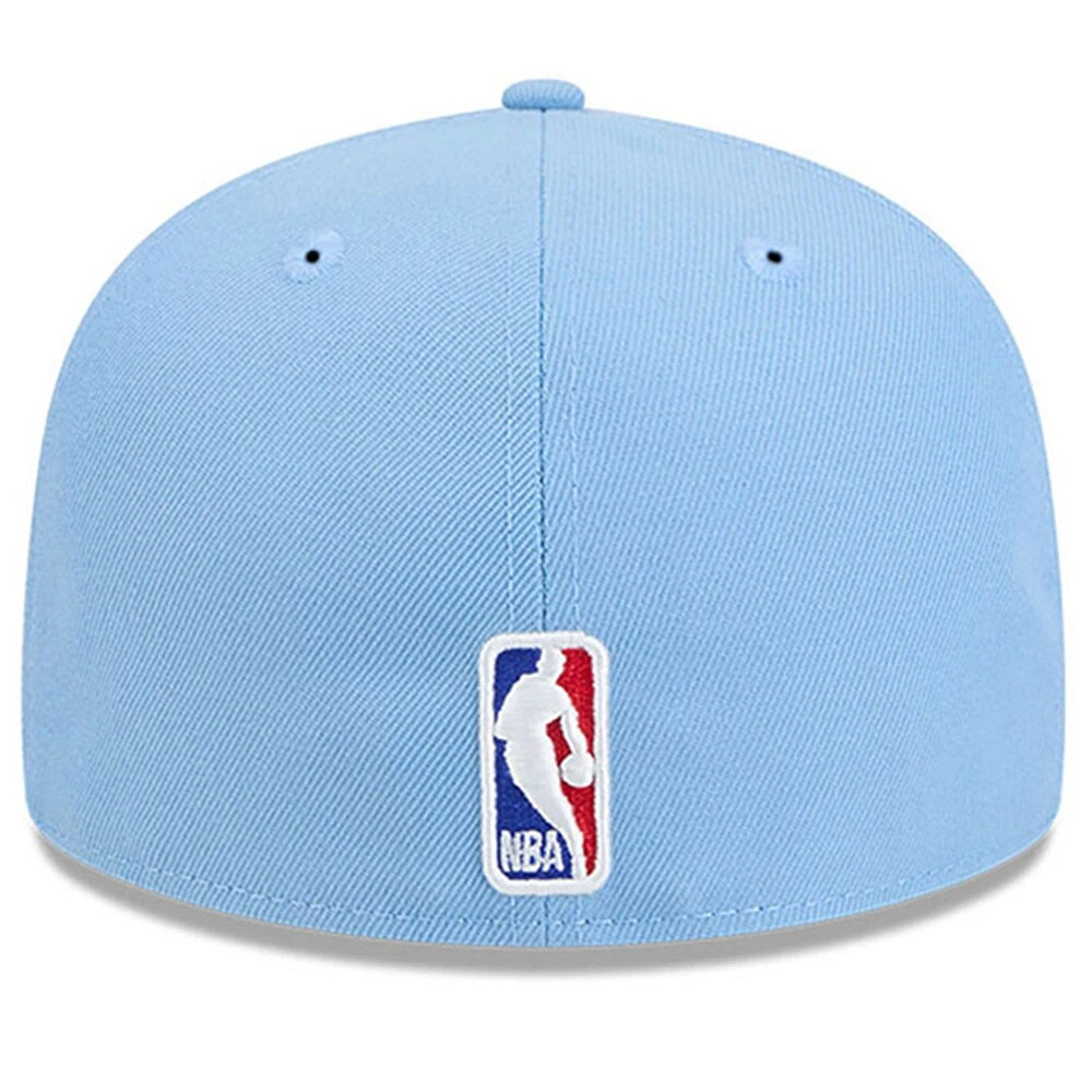 Casquette ajustée New Era Memphis Grizzlies 2024/25 City Edition Alternate 59FIFTY bleue pour homme